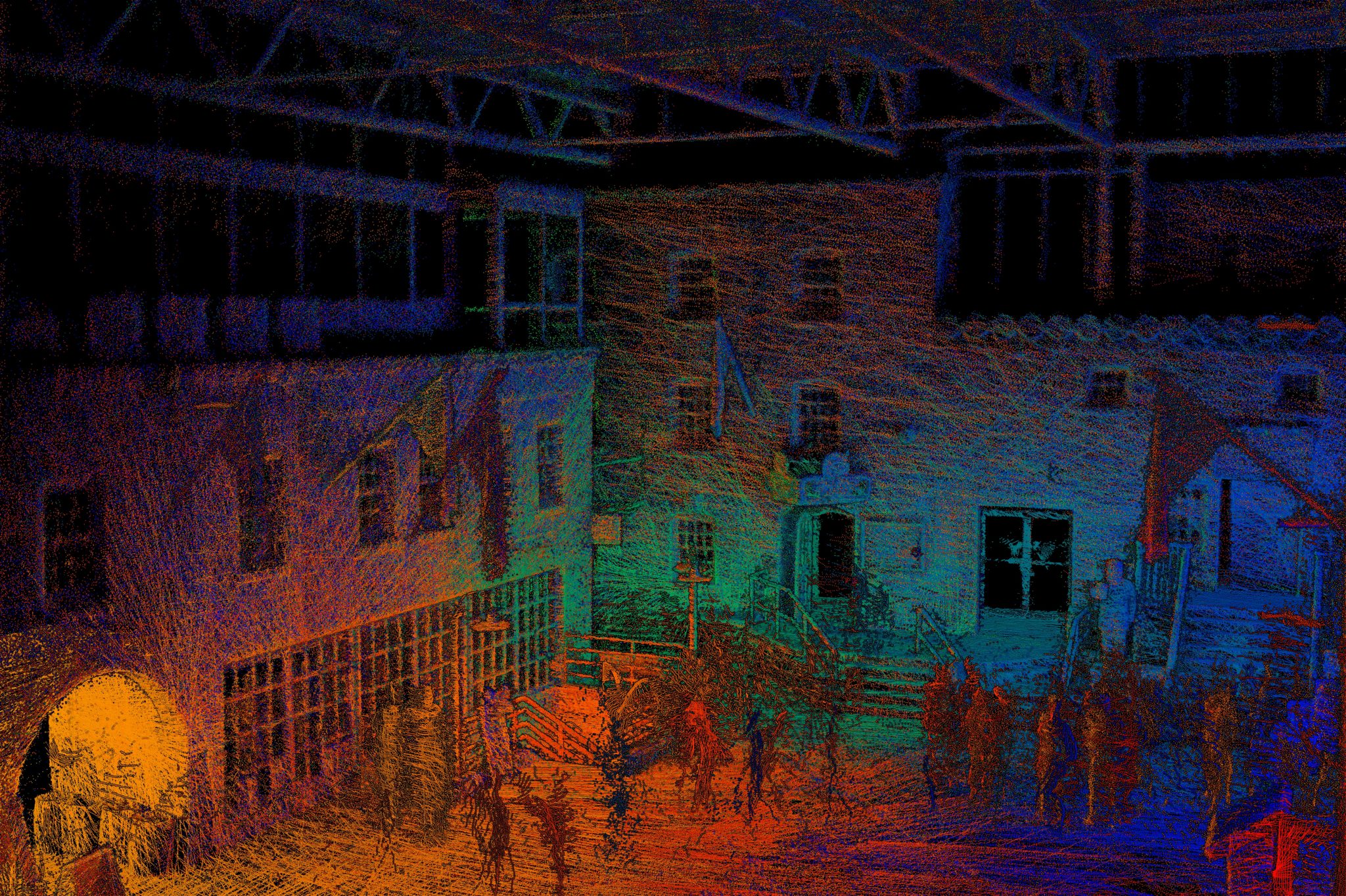 Smarter Spaces 3D Laser Scan of Halifax's Historic Brewery Market.